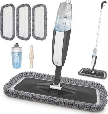 🧹 Microfiber Pad Spray Mop