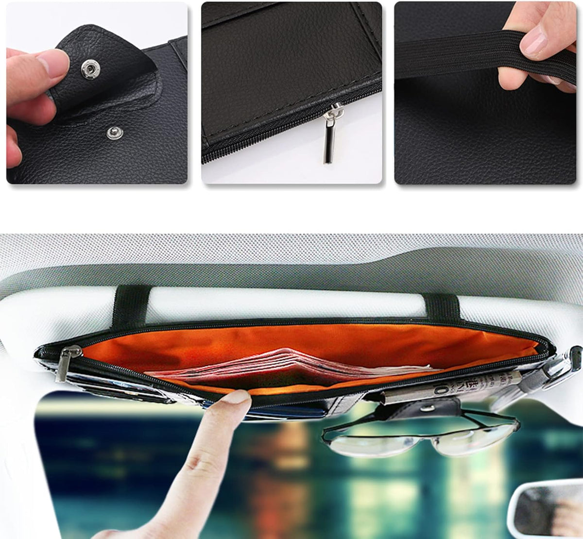 🚗 Sun Visor Organizer