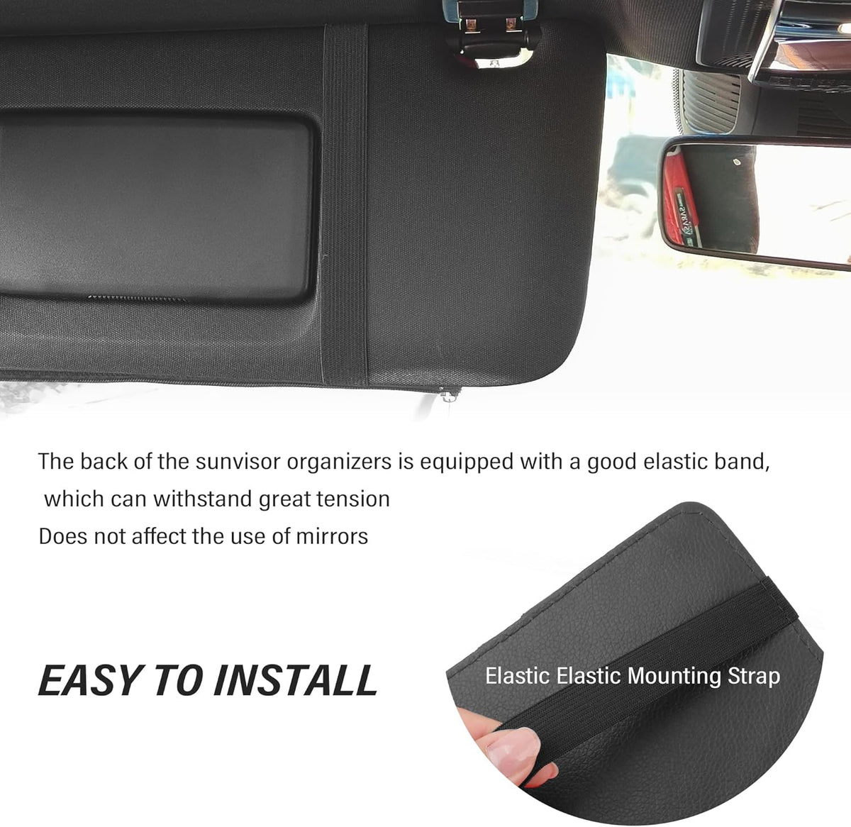 🚗 Sun Visor Organizer