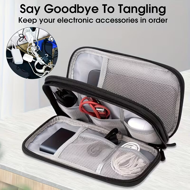 Multi-Layer Travel Organizer Pouch