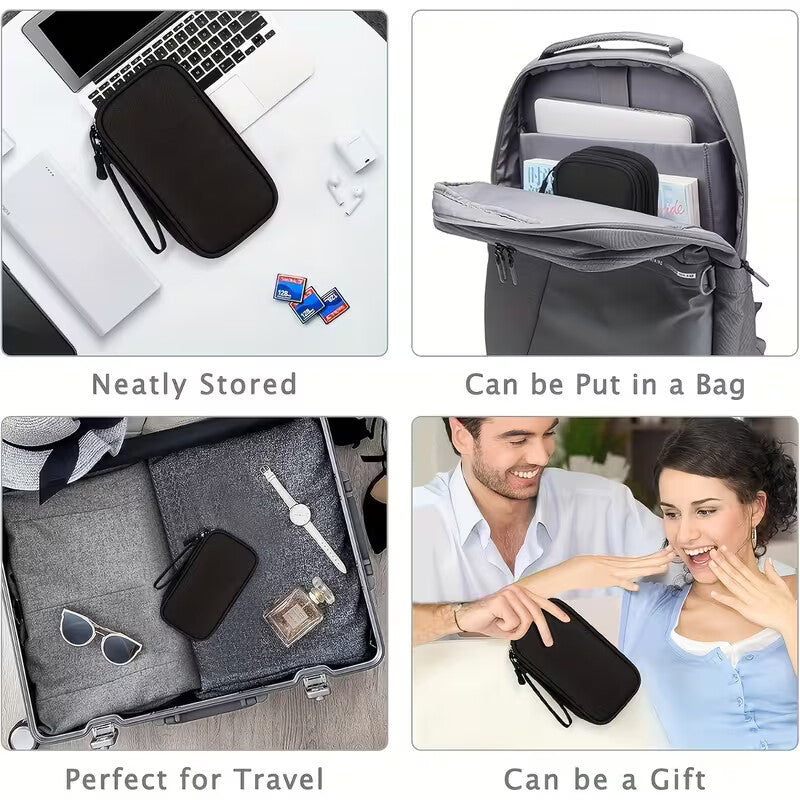 Multi-Layer Travel Organizer Pouch