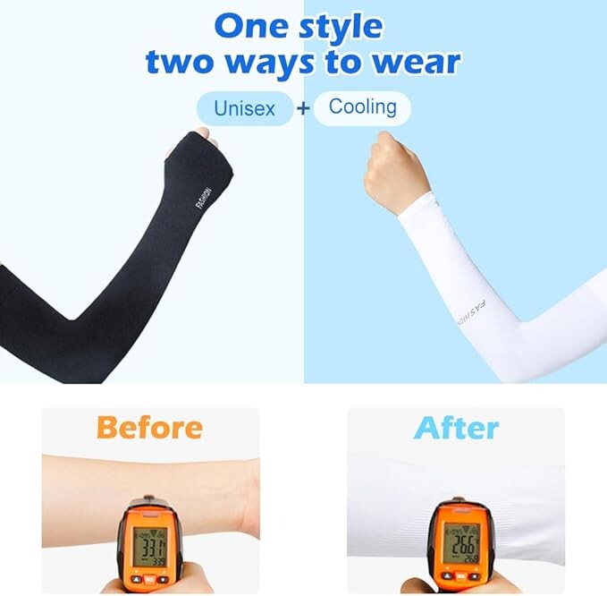 🧊 UV Protection Cooling Sleeves