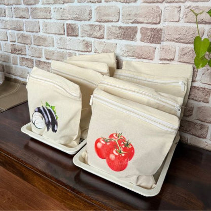 Premium Cotton Vegetable Storage Bag
