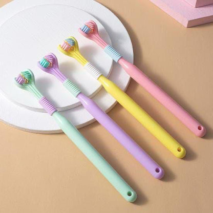 3 Sided Tooth Brush