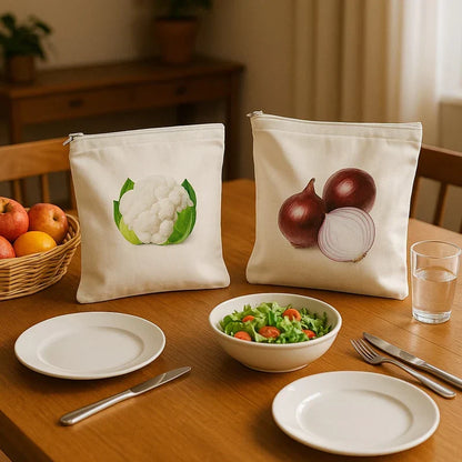 Premium Cotton Vegetable Storage Bag
