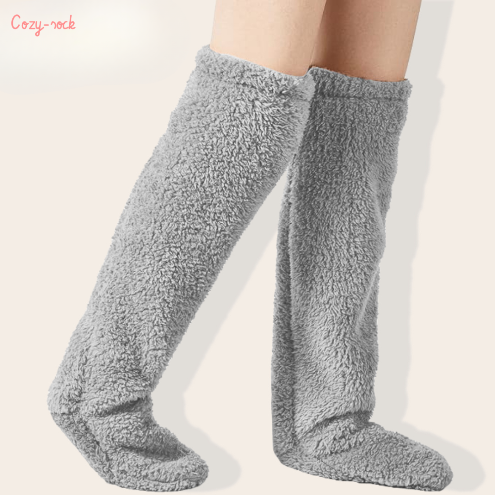Winter Fleece Lined Over Knee Socks