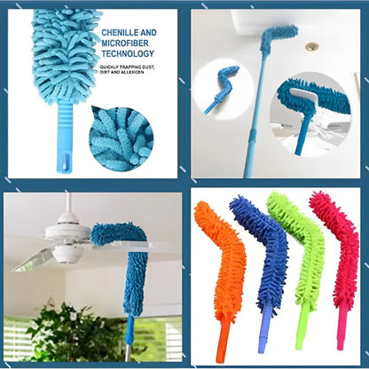 Long handle Microfiber Cleaning Brush