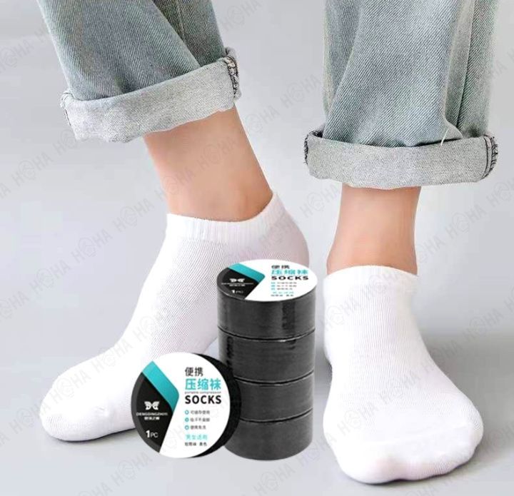 Disposable Travel Socks For Men & Women (Pack of 5)