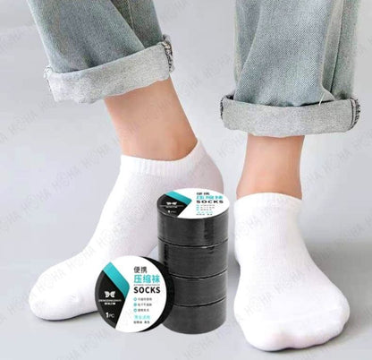 Disposable Travel Socks For Men & Women (Pack of 5)