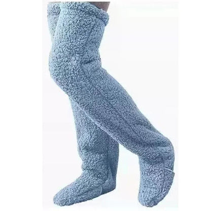 Winter Fleece Lined Over Knee Socks