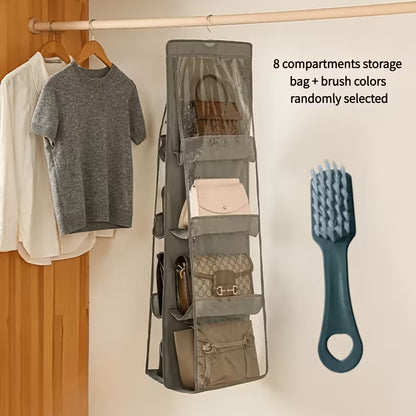 👜 6-Pocket Hanging Purse Organizer