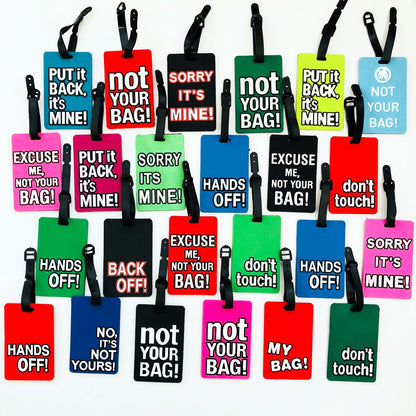 Premium Travel Luggage Identification Tags