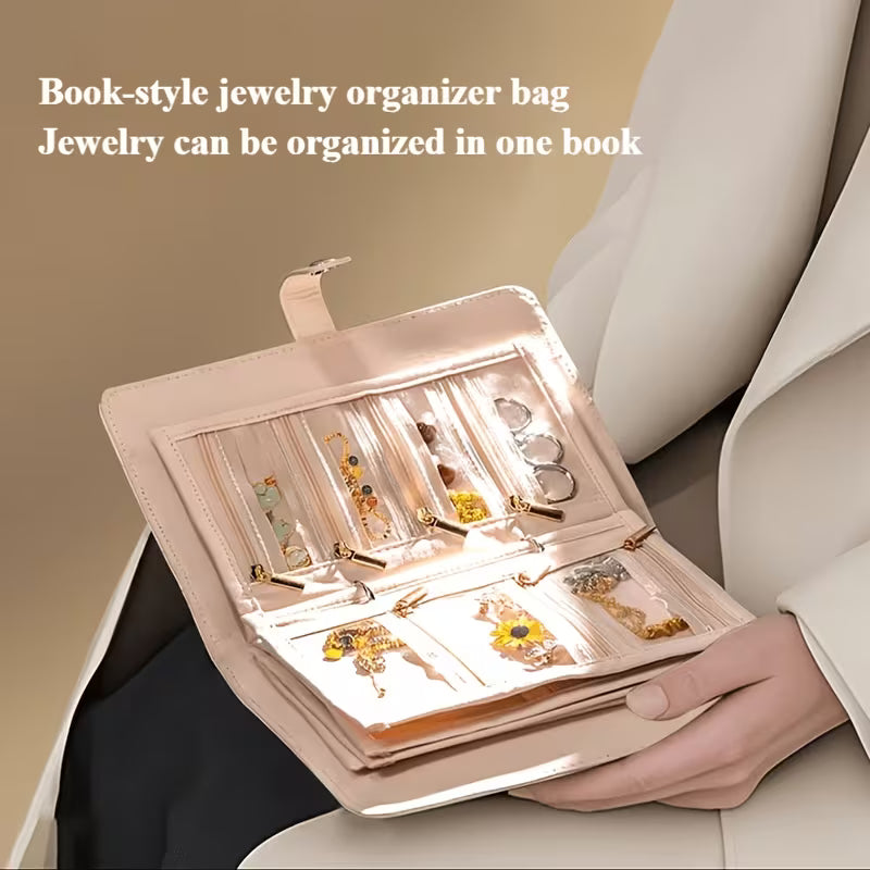 BUY 2 GET 1 FREE – Luxury Jewelry Storage Book Organizer
