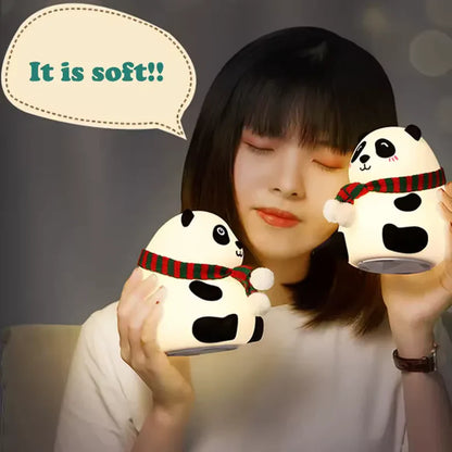 Cute Silicone Panda Lamp