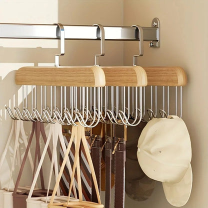8 Hook Wooden Sling Hanger