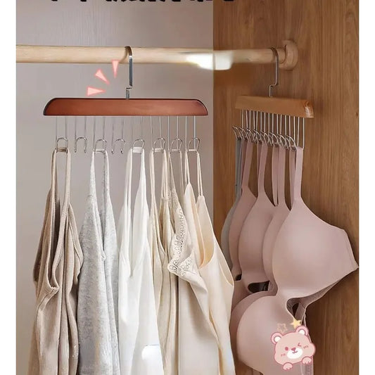 8 Hook Wooden Sling Hanger