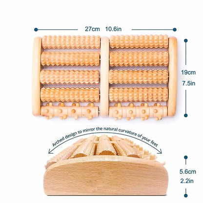 Wooden Foot Massager