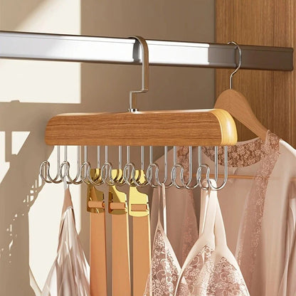 8 Hook Wooden Sling Hanger